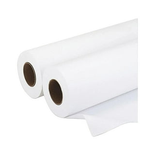 Tinksky 1Pcs Drawing Paper Roll Poster Paper Craft Paper Roll White Wrapping Paper(White), Size: 500X45cm