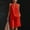 Red women's 2 piece tank top shorts set a1, variant on Women's 2 Piece Tank Top Shorts Set Loose V Neck Sleeveless Casual Summer Cruise Outfits Solid Boho Vacation Clothes Matching Lounge Sets Airport Travel, Black S