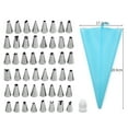 thumbnail image 2 of Amdohai Cake Decor Stainless Steel Cake Decorating Supplies Cake Turntable 50PCS/Set DIY Cream Tools, 2 of 7