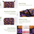 thumbnail image 3 of Foldable Clothes Storage Bags Clothes Organizer Bin with Clear Windows for Clothes Bedding Pumpkins and Stars, 3 of 6