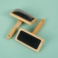 thumbnail image 1 of Toorise 2Pcs Wool Carding Comb Wool Carding Brushes with Bamboo Handle Multipurpose Hand Wool Brushes Professional Needle Felting Brushes for Wool Coat Felt Rug Tassel Dog Hair 12x16x3cm-2pcs-, 1 of 10