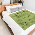 thumbnail image 4 of Nana Gifts, Blanket Gifts for Nana, Nana Birthday Gifts, Nana Gifts from Grandkids, Nana Gifts for Mothers Day Christmas, Super Soft Flannel Throw Blanket for Nana 50" x 60", Grass Green, 4 of 6