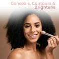 thumbnail image 2 of Dark Concealer (20g Sifter Jar) Mineral Makeup Matte Loose Corrector Powder Bare Face Cover Up Hide Blemishes Redness Under Eyes Dark Circles Scars Baked On Full Coverage SPF 20, 2 of 20