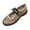 Gray, variant on Gpaecead Women's Lace Up Mary Jane Flats Faux Suede Round Toe Ballet Comfort Shoes With Non Slip Outsole For Work And Casual Khaki