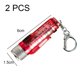 thumbnail image 2 of 2 uds mini linterna impermeable luz fuerte tiro largo, 2 of 5