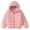 Pink, variant on YunPes Boys Girls Puffer Coat Down Insulated Winter Warm Windproof Quilted Jacket Hooded Outerwear Cute Trendy Clothes