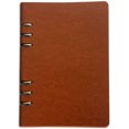 thumbnail image 1 of HUGFEGWE A5 Classic Refillable Notebook Loose Pocket Leather 6 Holes Ring Binder Personal Planner Organizer Notebook Binder Reusable Multi Functional CA919-106950, 1 of 7
