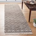 thumbnail image 2 of Safavieh Natural Kilim Brown Area Rug - Runner 2'3" x 12', 2 of 4