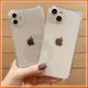 thumbnail image 1 of Carcasa Para iPhone 13 12 11 Pro Max XS XR X 6 6S 7 8 Plus SE 2020 Funda Protectora Suave Transparente, 1 of 3