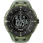 Timex Men's Expedition Shock XL Vibrating Alarm Watch, Black Resin Strap - Walmart.com