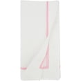 thumbnail image 3 of Fennco Styles Pink Embroidered Line Design Cloth Napkins 20" W x 20" L, Set of 4 - Shimmering Dinner Napkins for Home Décor, Everyday Use, Christmas, Banquets and Special Events, 3 of 4