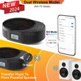 thumbnail image 2 of Reproductor de CD portátil MONODEAL Bluetooth 2x3W Altavoces Radio FM, 2 of 9