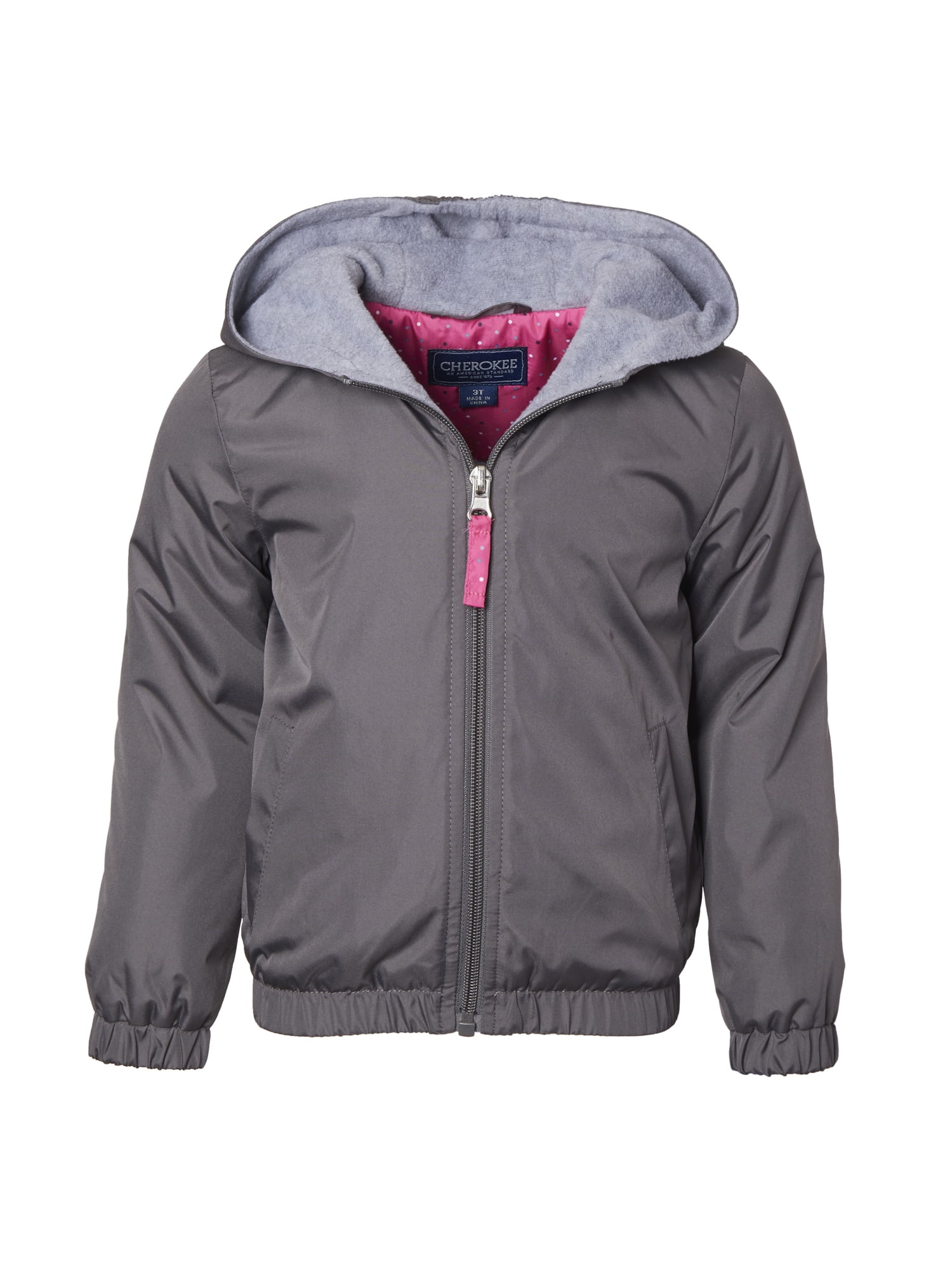 Cherokee Cherokee Toddler Girl Fleece Lined Windbreaker Jacket