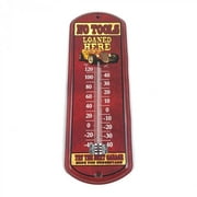Vintage Parts USA 323933 Retro Hotrod Metal Wall Mount Thermometer