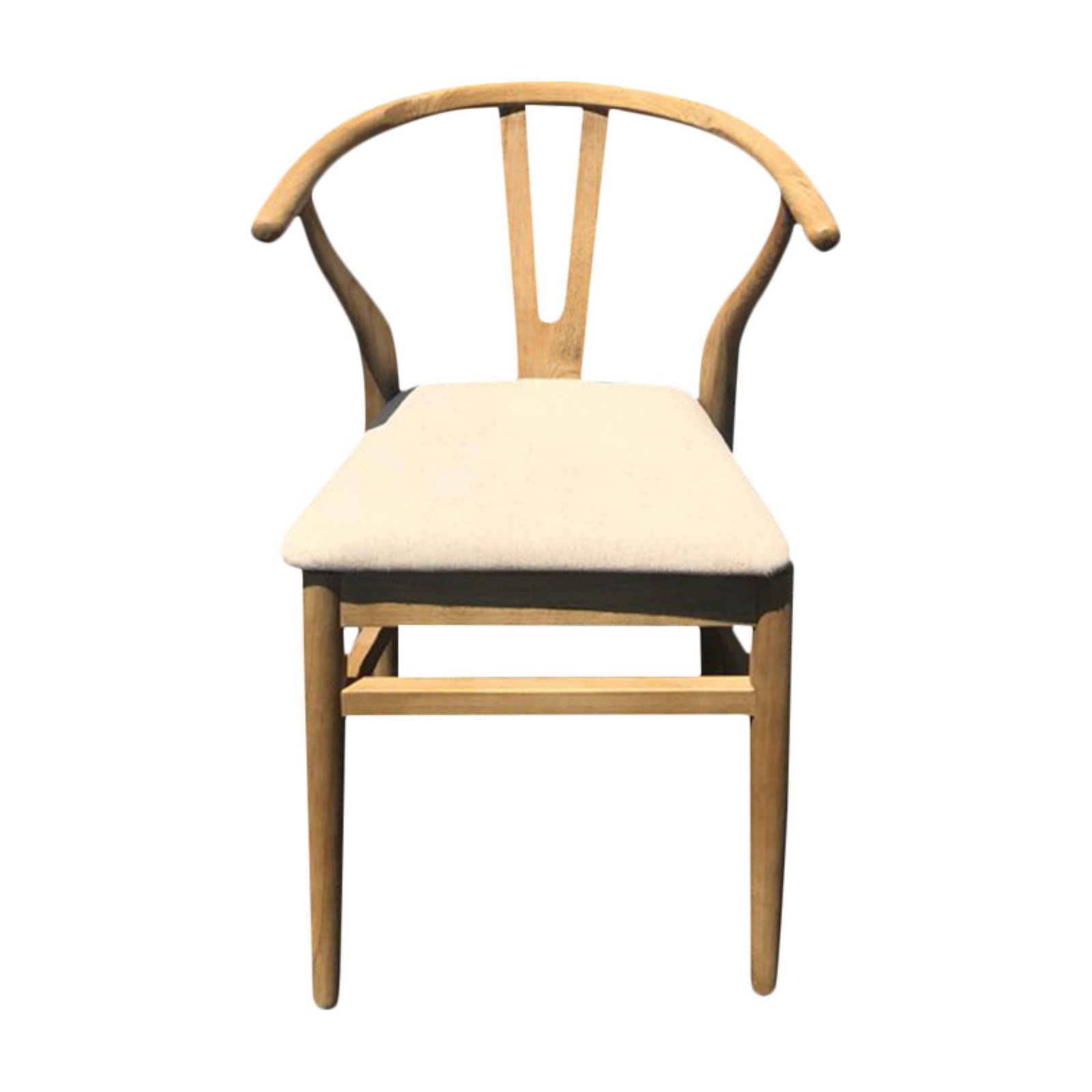 Commercial Seating Products Milo Stackable Solid Wood Mid Century