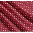 thumbnail image 3 of Soimoi Pink Cotton Voile Fabric Polka Dots Decor Fabric Printed Yard 56 Inch Wide, 3 of 7