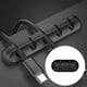 thumbnail image 4 of Soporte de Cable Organizador de Cables Macarena Winder de Silicona 2 Solt Negro, 4 of 7