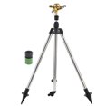 thumbnail image 1 of Hbdhejl Rotating Tripod Sprinkler Stainless Steel Automatic Irrigation Tripod Telescopic Support Sprinkler With 360 Large Area Coverage Watering Sprinklers For Yard Garden, 1 of 3
