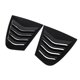 thumbnail image 2 of 1Pair Side Window Louver Cover Protective Lightweight Wear Resistant Window Triangular Shutters Trim For 3 Series F30 Glossy Black, 2 of 5