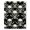 Black, Pattern 1, variant on ODIKA 2x3 Machine Washable Non-Slip Area Rug, Gothic Black High Traffic Rug, Black, 1017371