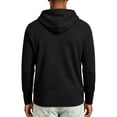 thumbnail image 5 of Leidass Mens Athletic Hoodies for Men Hooded Sweatshirts Dry Fit Lightweight Casual Pullover Hoodies Black L, 5 of 5