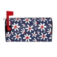 thumbnail image 2 of Lsque Daisy Flowers Mailbox Cover Standard Size ,Magnetic Mailbox Covers Post Wraps Letter Box Cover -21x18 in, 2 of 9