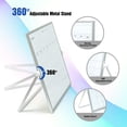 thumbnail image 3 of Comix Desktop Whiteboard 16"x12",Magnetic Double Sided Dry Erase Ease Board with 360°Adjustable Stand,with Markers,Magnets,Eraser,Office Home Use, 3 of 6