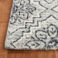 thumbnail image 3 of SAFAVIEH Abstract Drew Abstract Wool Area Rug, Dark Blue/Gray, 6' x 9', 3 of 11