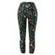 thumbnail image 2 of Gibobby Yoga pants mujer Mallas de yoga para mujer Pantalones elásticos estampados Slim Casual Leggings Fitness High Running Floral Cintura Pantalon(Verde,CH), 2 of 5