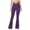 A0183-Purple, variant on QUINDOS Womens Yoga Pants Flared Leg High Waist Flare Workout Leggings Athletic Bootcut Slim Pants