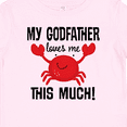 thumbnail image 4 of Inktastic My Godfather Loves Me Godchild Boys or Girls Baby T-Shirt, 4 of 5