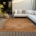 thumbnail image 6 of Addison Rugs Chantille Indoor/Outdoor Traditional Oriental Copper Washable Rectangle Rug, 10' x 14', 6 of 6