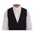 thumbnail image 4 of Dolce & Gabbana Blue Wool Stretch Vest, 4 of 8