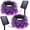 Purple, variant on Solar Lights Outdoor, 12M 100LED Solar String Lights for Outside, 8 Modes IP65 Waterproof Christmas Tree Lights for Party Garden Christmas Decoration, White