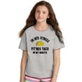 thumbnail image 4 of Im into Fitness Taco In My Mouth Gym Crewneck T Shirts Boy Girl Teen Brisco Brands S, 4 of 6