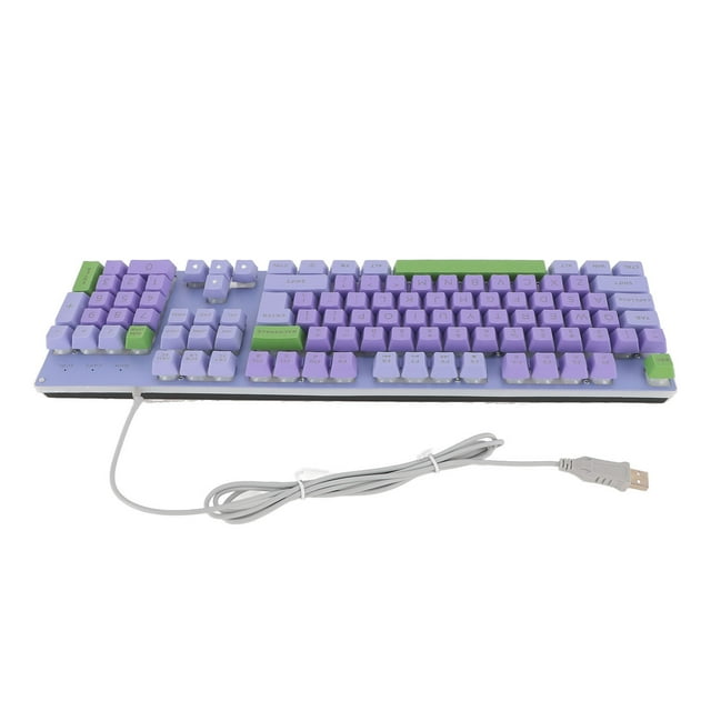 Large Print Backlit Keyboard, USB Wired Lighted Computer Keyboard, Oversize Print Letters Keys Easy to Read Keyboard for Seniors, Wired Gaming Keyboard for Computer Laptop