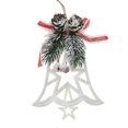 thumbnail image 1 of Colgante de árbol de Navidad, bonitos adornos de hojas de piña, copos de nieve, calcetines, dijes de reno, accesorios de decoración de bricolaje, adorno colgante de Feliz Navidad, decoración de fies, 1 of 5