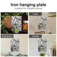 thumbnail image 4 of WERPE Metal Art Hanging Painting 8*12in 8x12in, 4 of 7