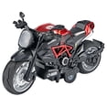 thumbnail image 2 of Metal Diecast 1/12 Modelo de motocicleta deportiva Moto de trasera con luz musical para colección de Decoración de vehículos Navidad pr rojo Sunnimix juguetes de fundición de motocicleta, 2 of 7