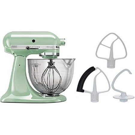 Kitchenaid 5 Quart Stand Mixer Glass Bowl Pistachio Walmart Com