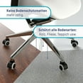 thumbnail image 2 of Ruedas giratorias para patines, ajuste universal para pasadores de 11 mm, protegen sus pisos de rayones y daños, rodamiento cómodo con dos ruedas sobre eje de acero, reemplazo resistente para muebles, 2 of 5