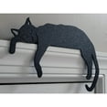 thumbnail image 5 of Metal Cat Door Topper, Cute Door Corner Decorations for Cat Lovers Farmhouse Living Room Corner Christmas Halloween Indoor Outdoor Frame Window Decor, 5 of 8