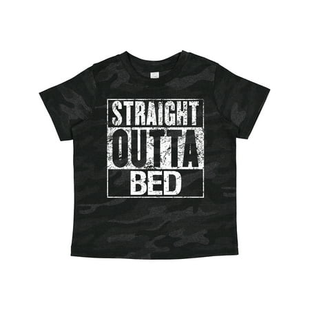 

Inktastic Straight Outta Bed Gift Toddler Boy or Toddler Girl T-Shirt