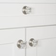 thumbnail image 5 of Grandeur 808579 Carre 1-1/4" Square Crystal Cabinet Knob - Brass, 5 of 7