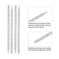 thumbnail image 2 of 100pcs Nail Care Cuticle Pusher, Dead Skin Removal Manicure Pedicure Cuticle Cleaning Sticks, Nail Care Sticks for Fingernail, Cleaning Cuticle(black), 2 of 5