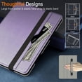 thumbnail image 6 of JETech Case for iPad Air 11-Inch M3/M2 (2025/2024), iPad Air 5/4 (10.9-Inch, 2022/2020 Model, 5th/4th), PU Leather Business Folio Protective Tablet Cover Pocket, Multi-Angle Viewing (Purple), 6 of 6