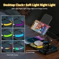 thumbnail image 3 of 4 in 1 Fast Charging Station for iPhone, Wireless Charger for iPhone16/15/14/13/12 Series, iPad, Apple Watch, AirPods, Android Samsung Series and More, White, 3 of 7