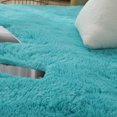 thumbnail image 4 of YouLoveIt Fluffy Shag Area Rugs Anti-Skid Large Fuzzy Shag Fur Area Rugs Home Decorative Floor Mat Living Room Bedroom Anti-skid Carpet, Multi colors, 4 of 5