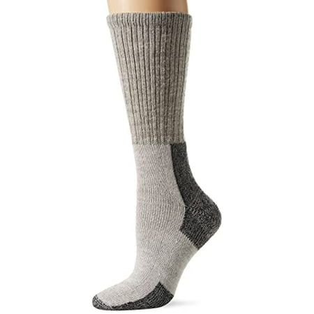 

Thorlos Unisex KLT Hiking Thick Padded Crew Sock Grey Large