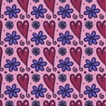 thumbnail image 1 of Ahgly Company Indoor Square Patterned Purple Area Rugs, 4' Square, 1 of 1